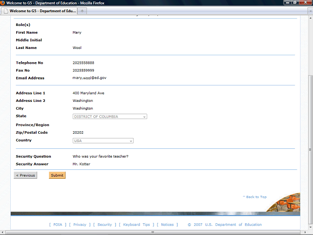 Screen image of this step