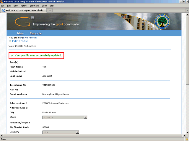 Screen image of this step