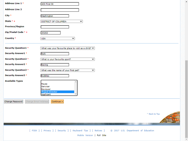 Screen image of this step