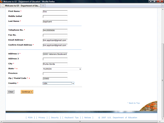 Screen image of this step