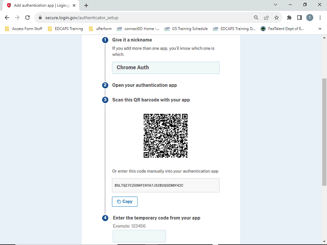 Screen image of this step