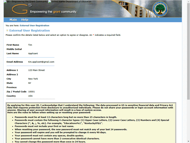 Screen image of this step