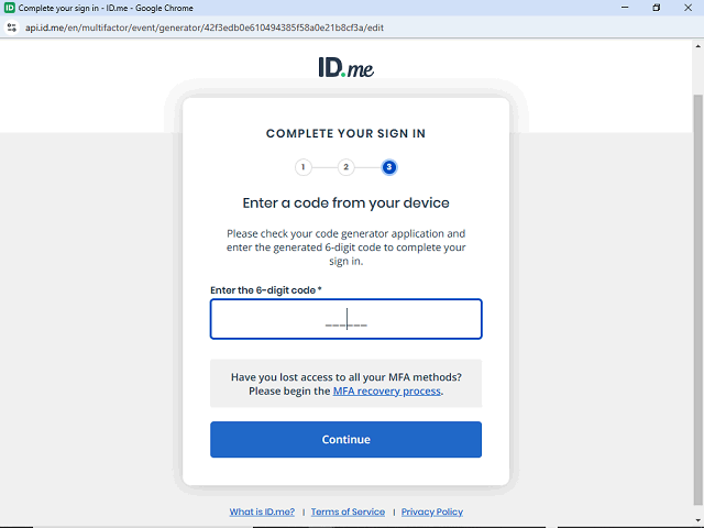 Screen image of this step