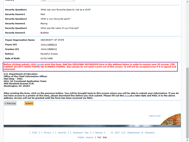 Screen image of this step