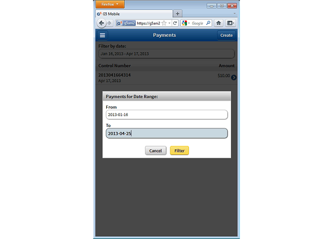 Screen image of this step