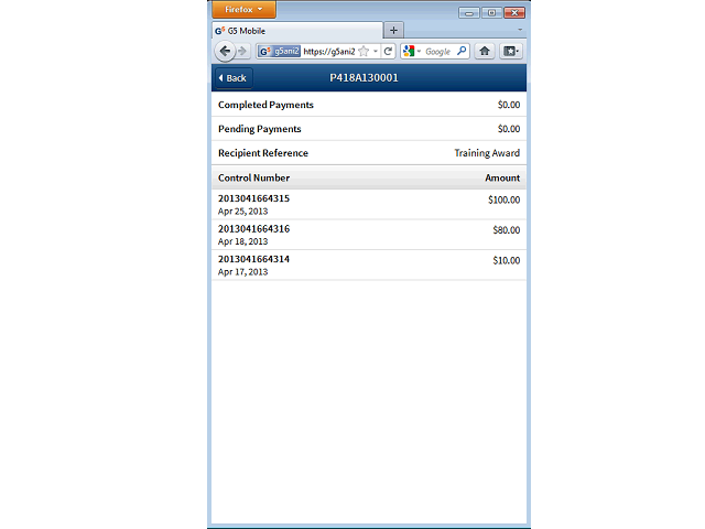 Screen image of this step