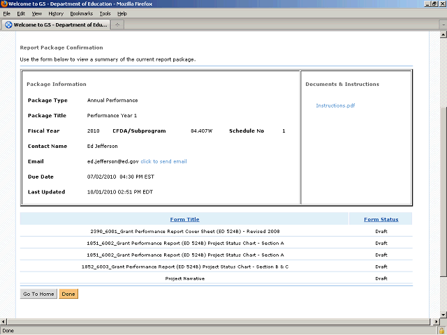 Screen image of this step