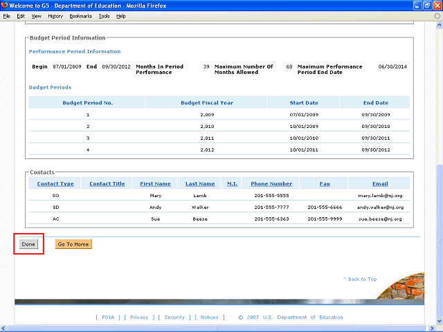 Screen image of this step
