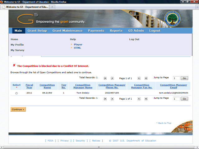 Screen image of this step