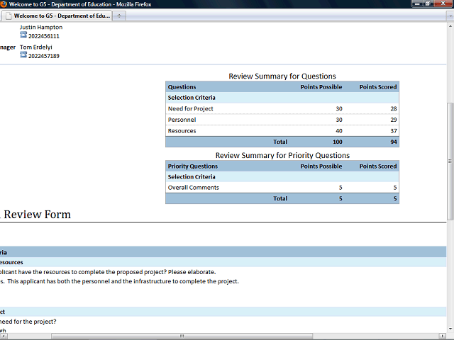 Screen image of this step