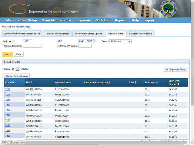 Screen image of this step