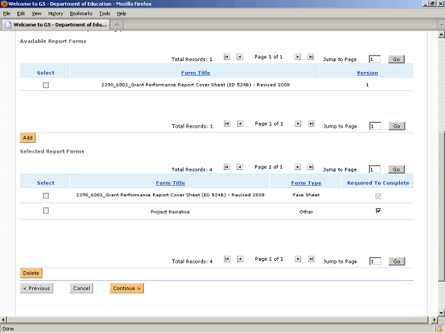 Screen image of this step