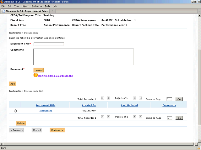 Screen image of this step