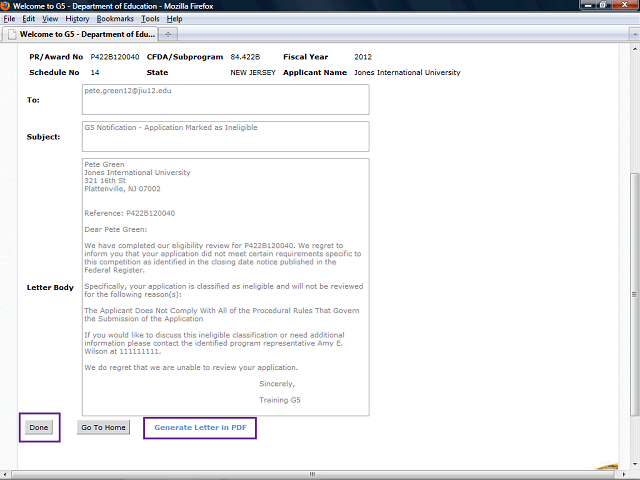 Screen image of this step