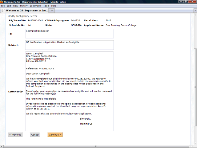 Screen image of this step