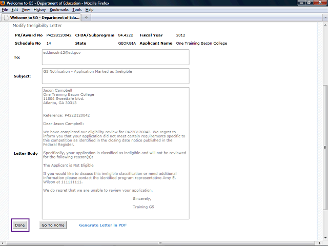 Screen image of this step