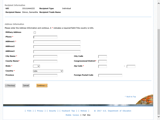 Screen image of this step