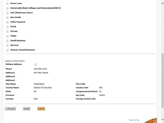 Screen image of this step