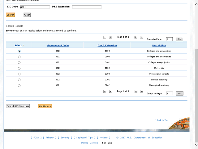 Screen image of this step