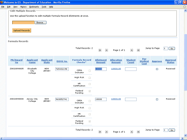 Screen image of this step