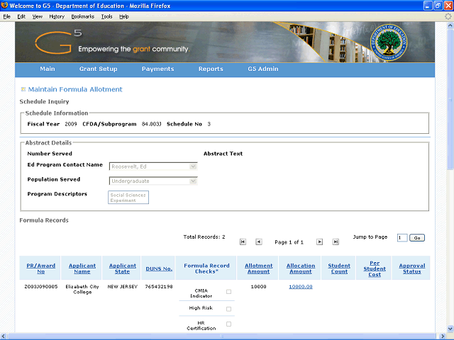 Screen image of this step