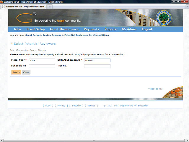 Screen image of this step