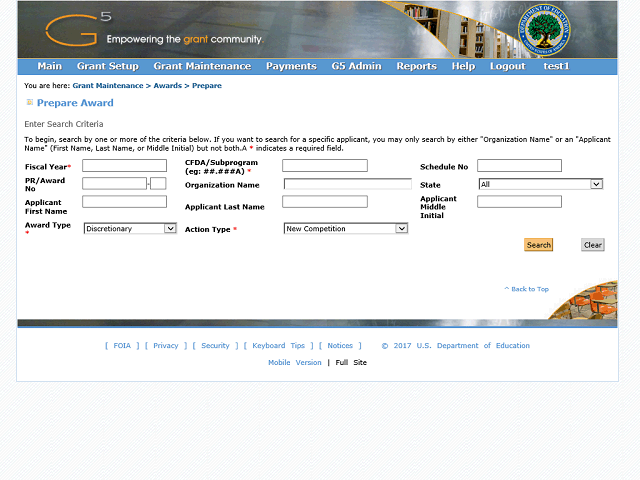 Screen image of this step
