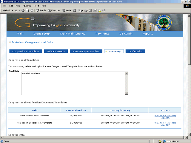 Screen image of this step