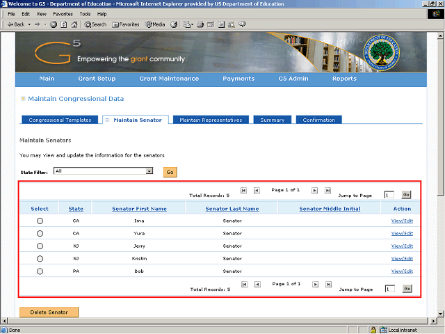 Screen image of this step