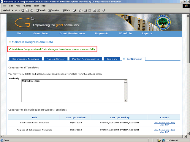 Screen image of this step
