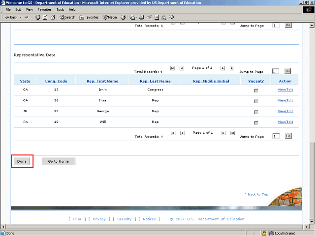 Screen image of this step