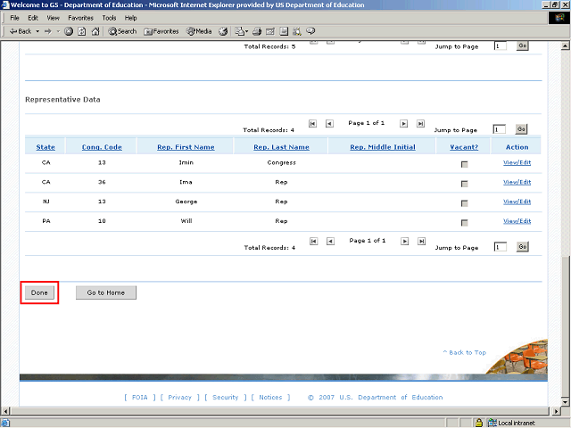 Screen image of this step