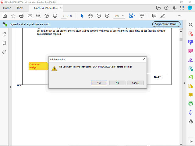 Screen image of this step