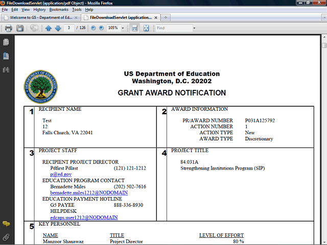 Screen image of this step