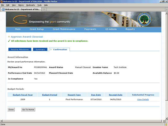Screen image of this step