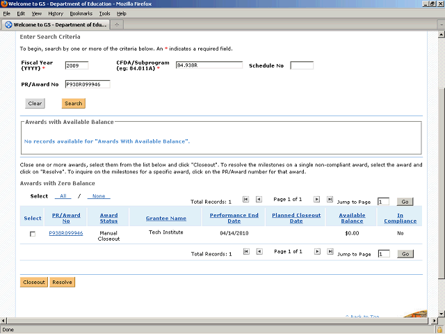 Screen image of this step