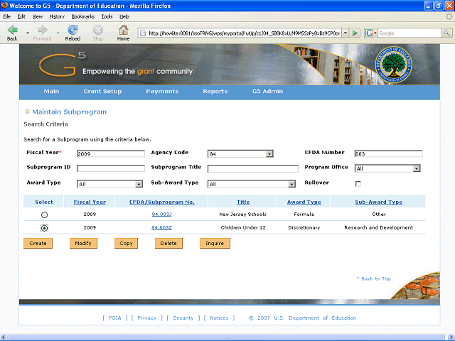 Screen image of this step