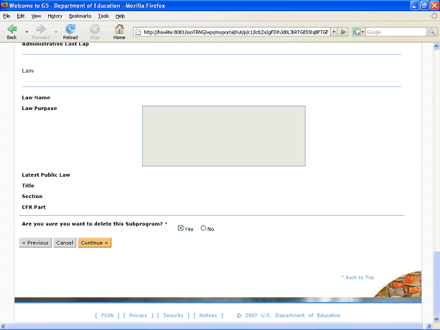 Screen image of this step