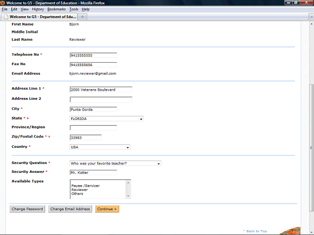 Screen image of this step