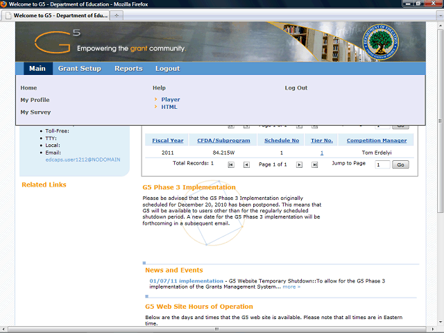 Screen image of this step