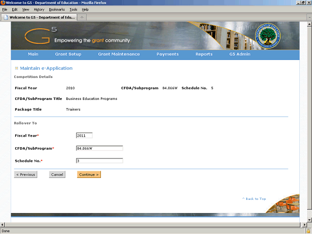 Screen image of this step
