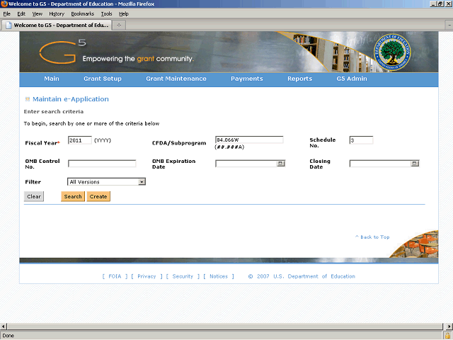 Screen image of this step