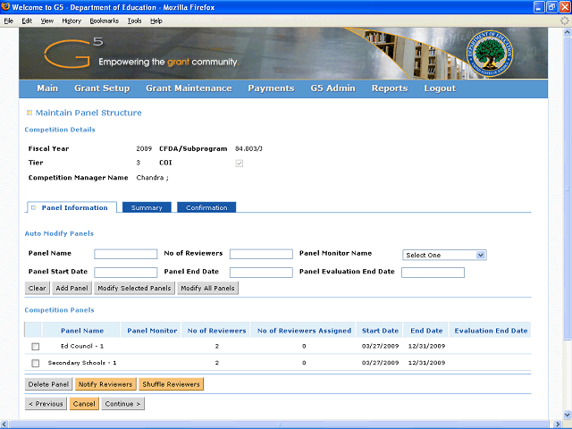 Screen image of this step