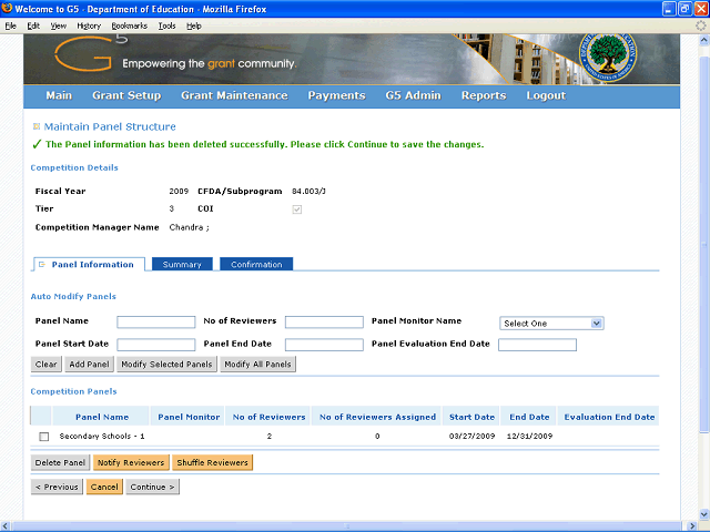 Screen image of this step
