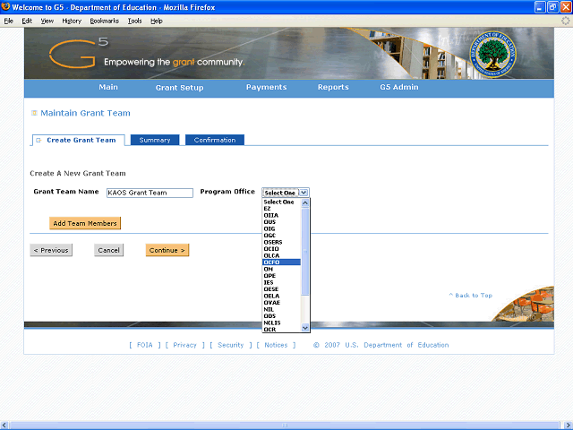 Screen image of this step