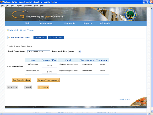 Screen image of this step