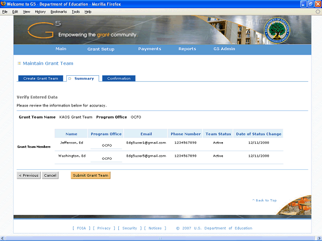 Screen image of this step
