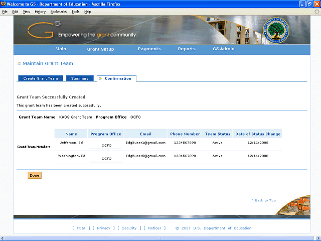 Screen image of this step