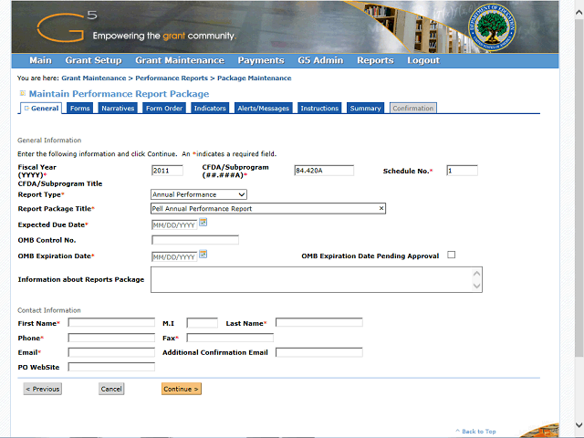 Screen image of this step