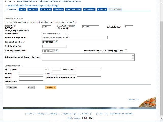 Screen image of this step